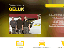 Tablet Screenshot of garagegeluk.nl